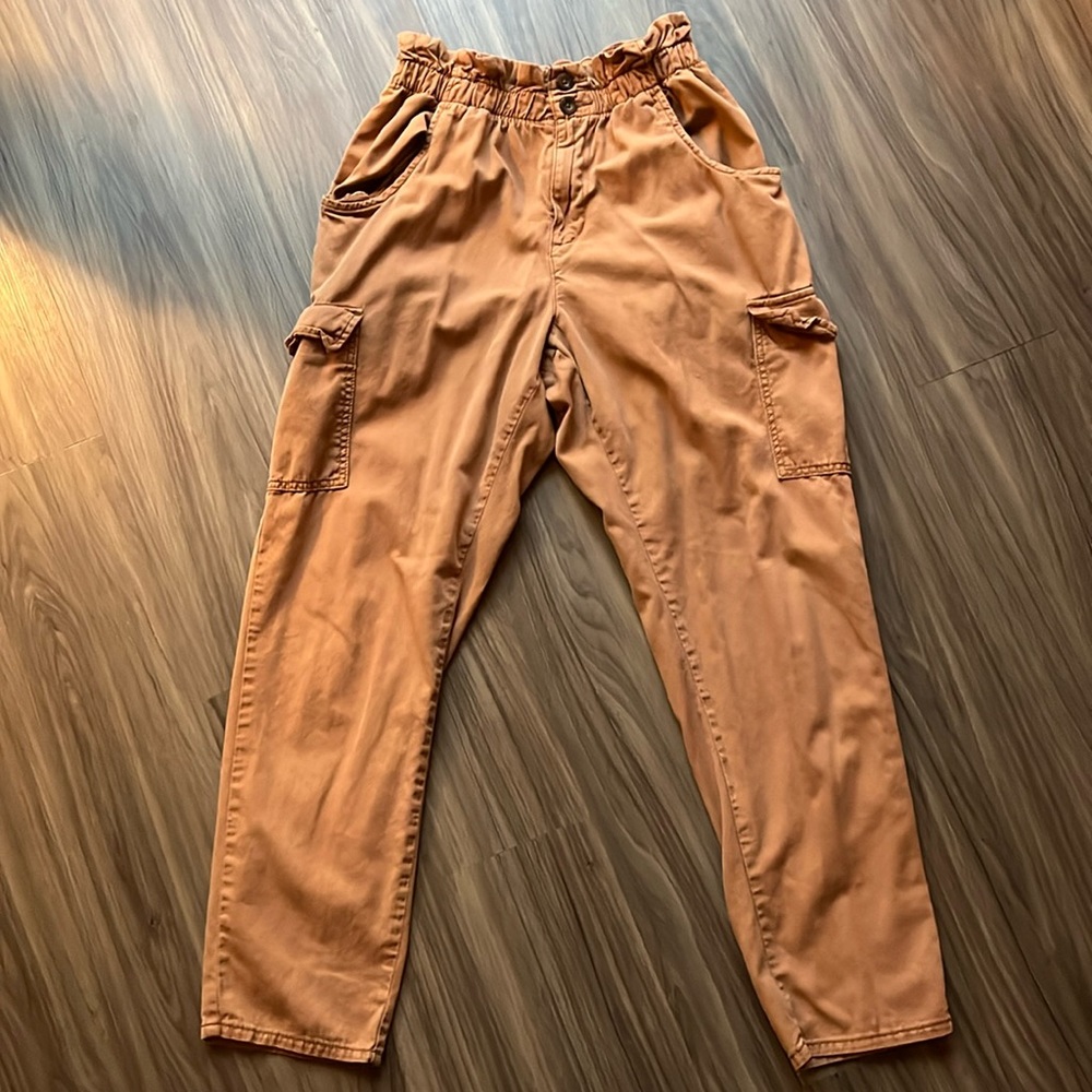 Size 11 high waisted tan pants